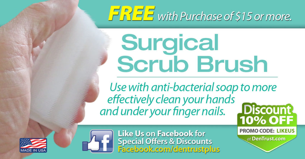 Free Scrub Brush with Purchase
